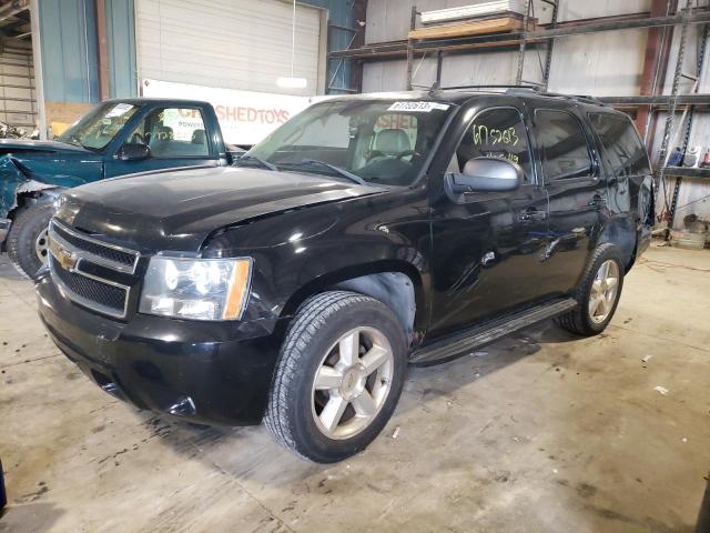 1GNFK13087J194715 - 2007 CHEVROLET TAHOE K1500 BLACK photo 1