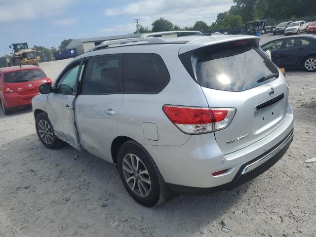 5N1AR2MN0EC662321 - 2014 NISSAN PATHFINDER S SILVER photo 2