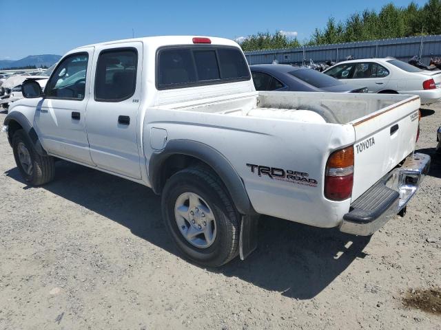 5TEGN92N93Z212171 - 2003 TOYOTA TACOMA DOUBLE CAB PRERUNNER WHITE photo 2