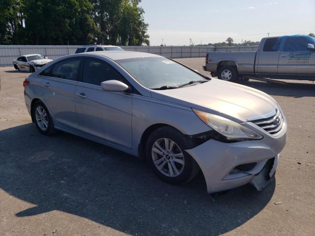 5NPEB4AC2DH789048 - 2013 HYUNDAI SONATA GLS BLUE photo 4