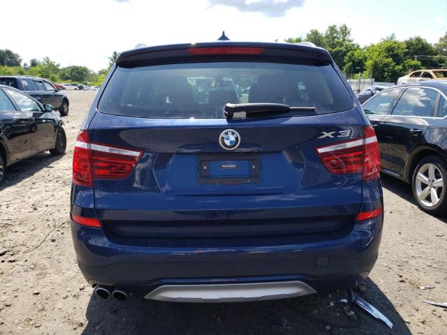 5UXWX9C34H0W76977 - 2017 BMW X3 XDRIVE28I BLUE photo 6