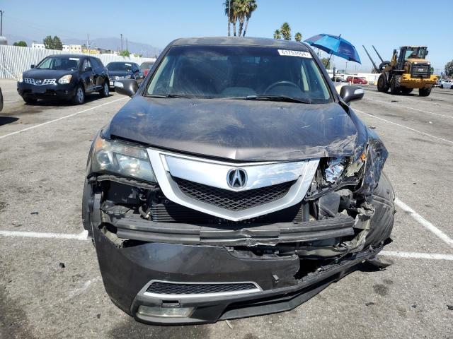 2HNYD2H61BH542504 - 2011 ACURA MDX TECHNOLOGY GRAY photo 5