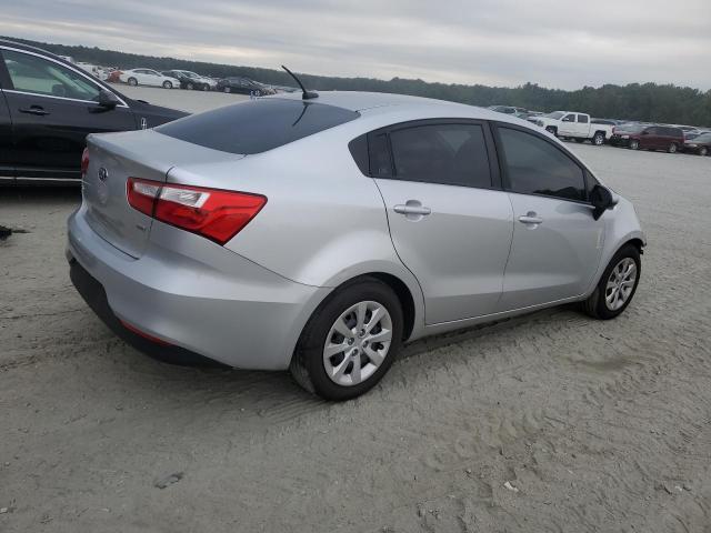 KNADM4A38G6691501 - 2016 KIA RIO LX SILVER photo 3