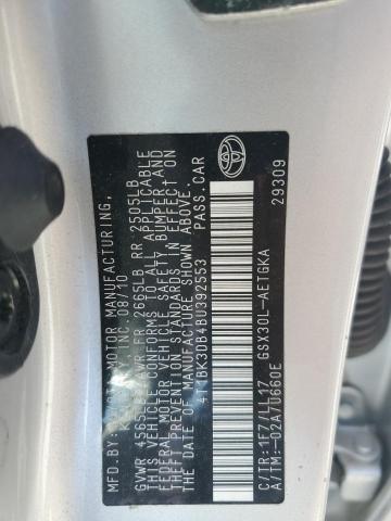 4T1BK3DB4BU392553 - 2011 TOYOTA AVALON BASE Gümüş foto 12