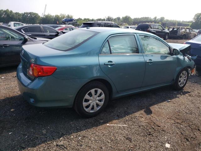 JTDBU4EE0A9119141 - 2010 TOYOTA COROLLA BASE TURQUOISE photo 3