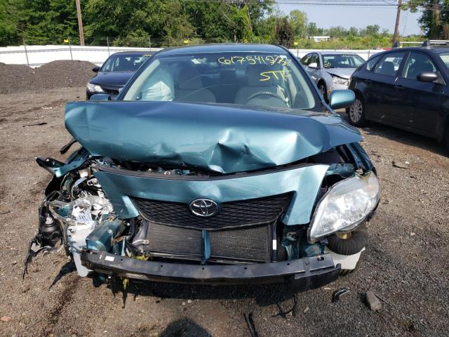 JTDBU4EE0A9119141 - 2010 TOYOTA COROLLA BASE TURQUOISE photo 5