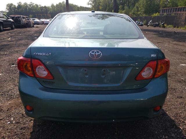 JTDBU4EE0A9119141 - 2010 TOYOTA COROLLA BASE TURQUOISE photo 6