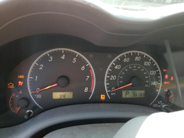 JTDBU4EE0A9119141 - 2010 TOYOTA COROLLA BASE TURQUOISE photo 9