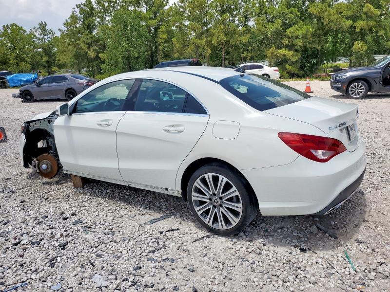 WDDSJ4EB5JN526433 - 2018 MERCEDES-BENZ CLA 250 WHITE photo 2