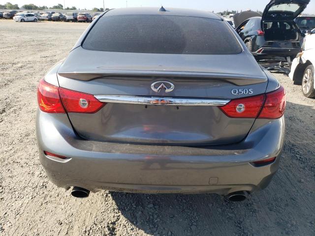 JN1EV7AR0GM340025 - 2016 INFINITI Q50 PREMIUM GRAY photo 6