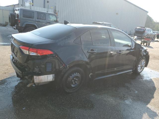 5YFVPMAE7NP359619 - 2022 TOYOTA COROLLA LE Սև լուսանկար 3