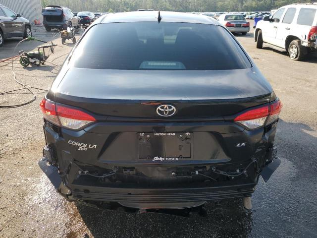 5YFVPMAE7NP359619 - 2022 TOYOTA COROLLA LE Սև լուսանկար 6