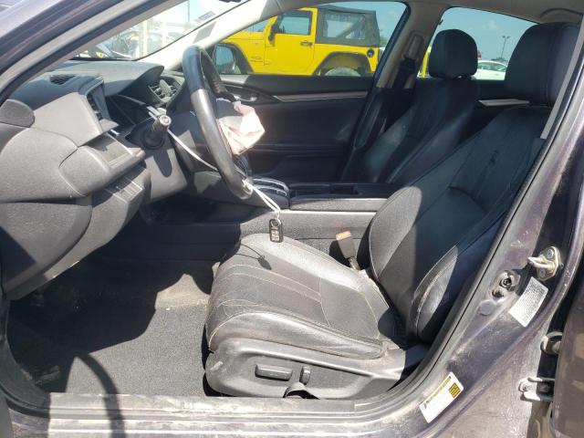 19XFC1F78GE024723 - 2016 HONDA CIVIC EXL GRAY photo 7