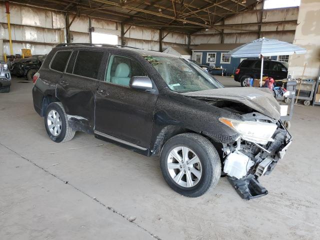 5TDZK3EH3CS089453 - 2012 TOYOTA HIGHLANDER BASE GRAY photo 4