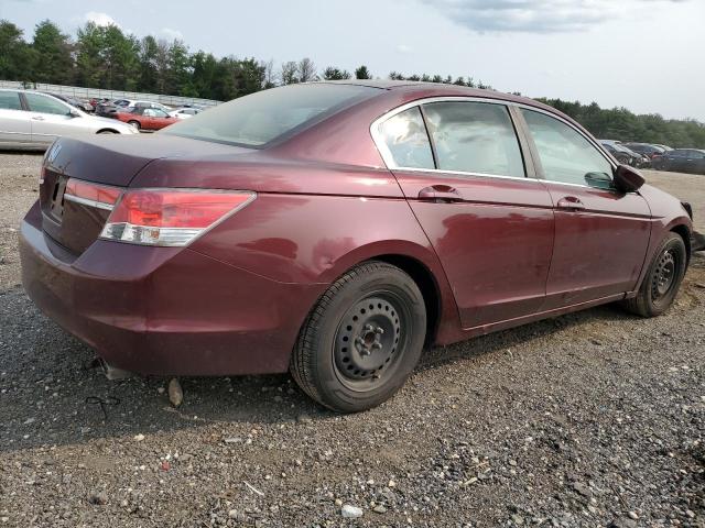 1HGCP2F33CA183156 - 2012 HONDA ACCORD LX BURGUNDY photo 3