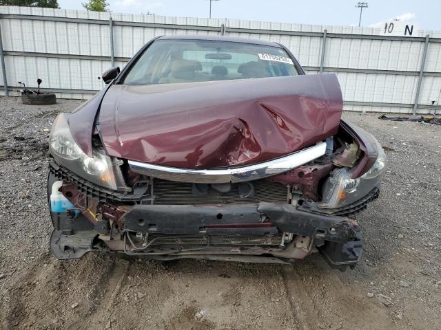 1HGCP2F33CA183156 - 2012 HONDA ACCORD LX BURGUNDY photo 5