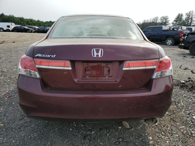 1HGCP2F33CA183156 - 2012 HONDA ACCORD LX BURGUNDY photo 6