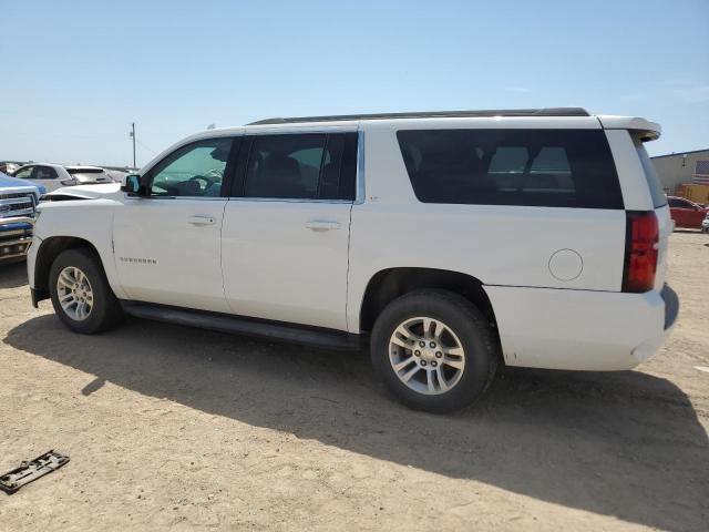 1GNSKHKC6LR135063 - 2020 CHEVROLET SUBURBAN K1500 LT WHITE photo 2