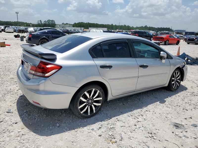 19XFB2F92EE036969 - 2014 HONDA CIVIC EXL SILVER photo 3