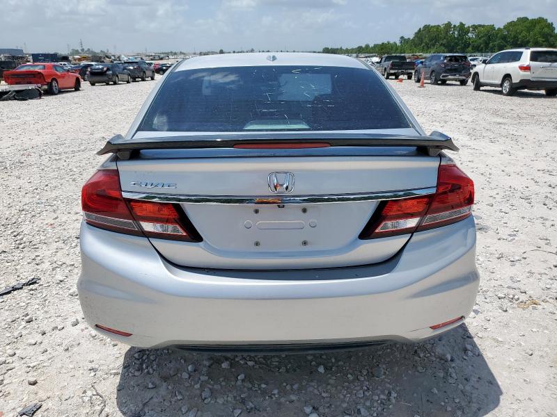 19XFB2F92EE036969 - 2014 HONDA CIVIC EXL SILVER photo 6
