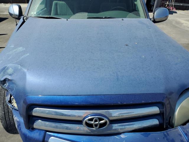 5TBRT34195S464310 - 2005 TOYOTA TUNDRA ACCESS CAB SR5 BLUE photo 11