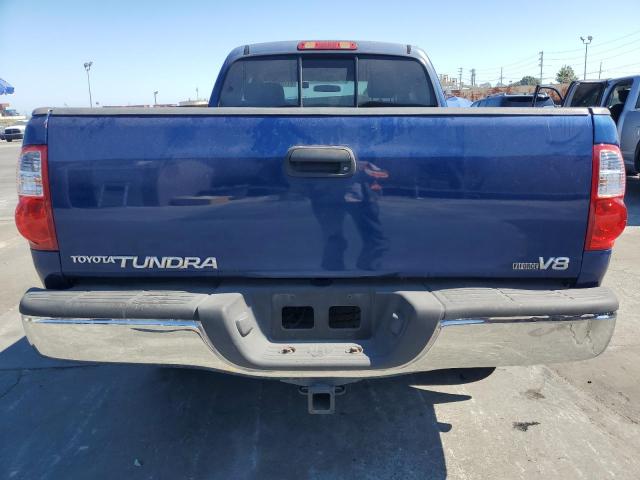 5TBRT34195S464310 - 2005 TOYOTA TUNDRA ACCESS CAB SR5 BLUE photo 6