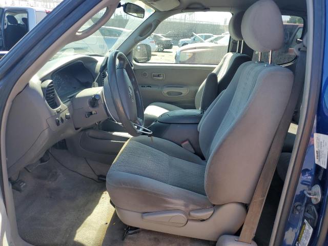5TBRT34195S464310 - 2005 TOYOTA TUNDRA ACCESS CAB SR5 BLUE photo 7