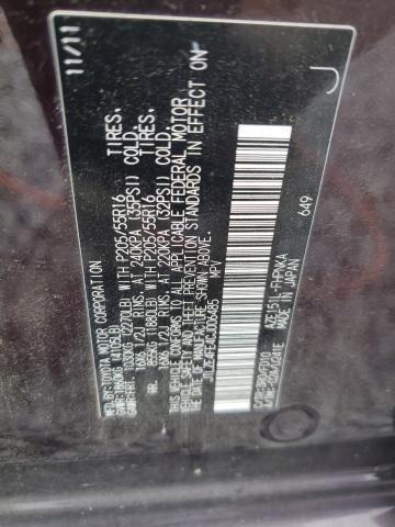 JTLZE4FE4CJ006485 - 2012 TOYOTA SCION XB PURPLE photo 12