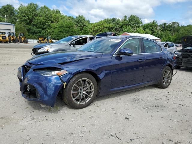 ZARFAEDN2J7589285 - 2018 ALFA ROMEO GIULIA Q4 ლურჯი ფოტო 1