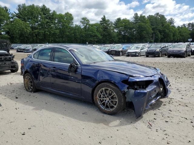 ZARFAEDN2J7589285 - 2018 ALFA ROMEO GIULIA Q4 ლურჯი ფოტო 4