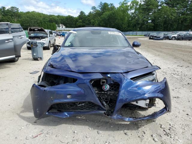 ZARFAEDN2J7589285 - 2018 ALFA ROMEO GIULIA Q4 ლურჯი ფოტო 5