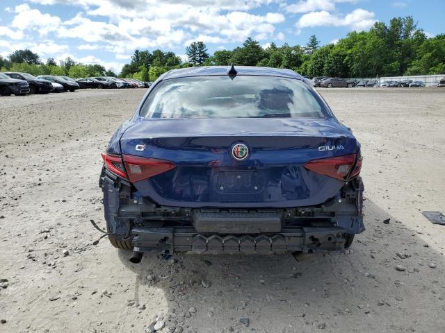 ZARFAEDN2J7589285 - 2018 ALFA ROMEO GIULIA Q4 ლურჯი ფოტო 6