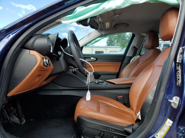 ZARFAEDN2J7589285 - 2018 ALFA ROMEO GIULIA Q4 ლურჯი ფოტო 7