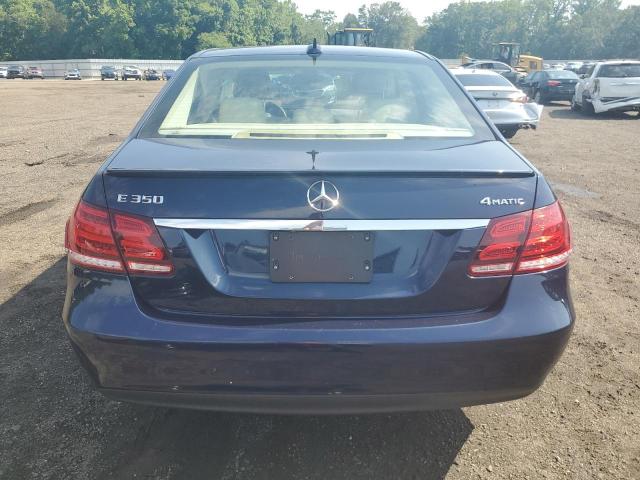 WDDHF8JBXGB300021 - 2016 MERCEDES-BENZ E 350 4MATIC BLUE photo 6
