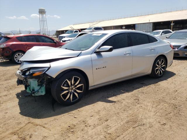 1G1ZG5ST6MF014634 - 2021 CHEVROLET MALIBU RS SILVER photo 1