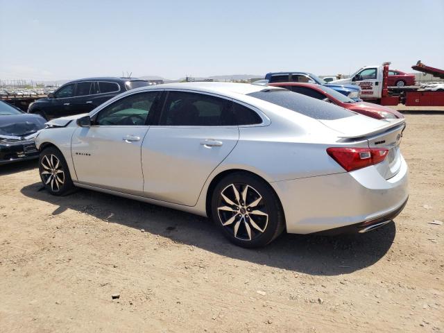 1G1ZG5ST6MF014634 - 2021 CHEVROLET MALIBU RS SILVER photo 2