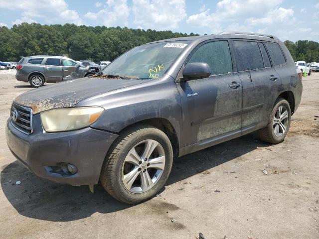 JTEDS43A682041039 - 2008 TOYOTA HIGHLANDER SPORT GRAY photo 1