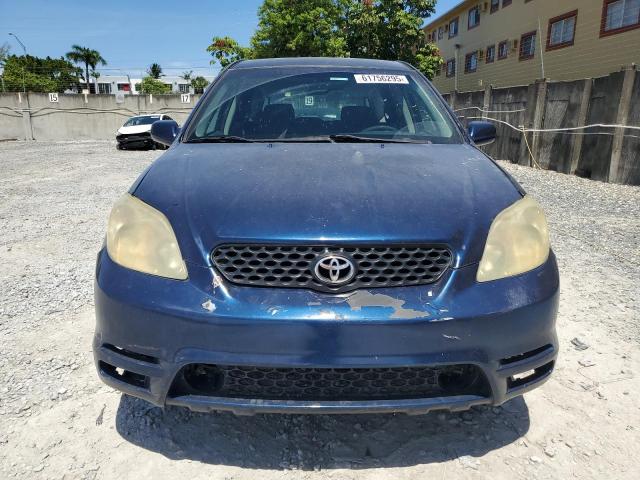 2T1KR32E34C316528 - 2004 TOYOTA COROLLA MA XR BLUE photo 5