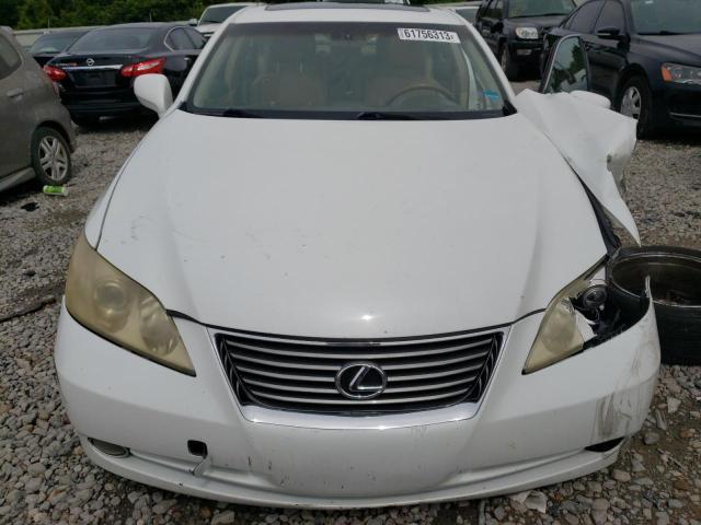 JTHBJ46G272078200 - 2007 LEXUS ES 350 WHITE photo 5