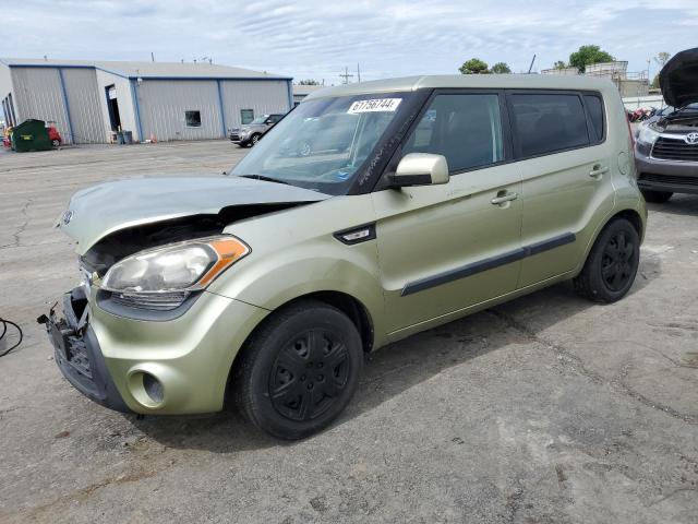 KNDJT2A51C7355952 - 2012 KIA SOUL GREEN photo 1