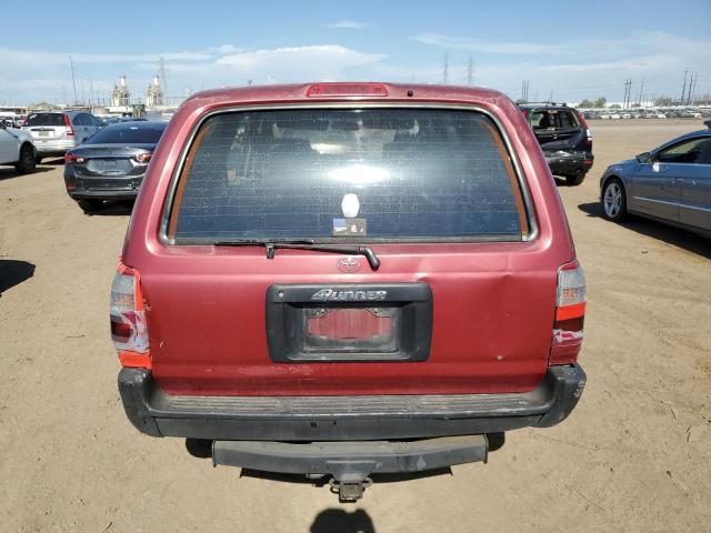 JT3GM84R5W0034006 - 1998 TOYOTA 4RUNNER MAROON photo 6