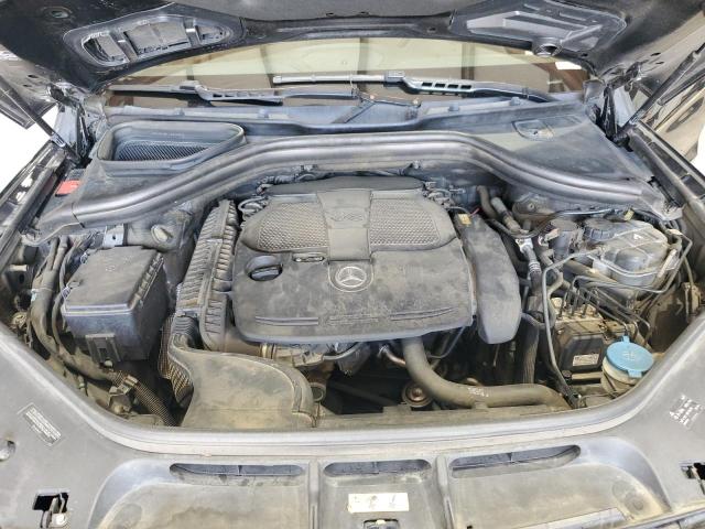 4JGDA5HB2CA091784 - 2012 MERCEDES-BENZ ML 350 4MATIC BLACK photo 12