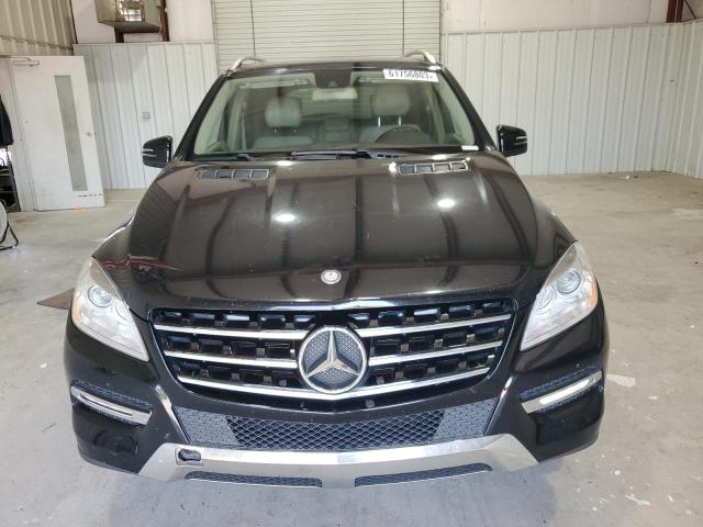4JGDA5HB2CA091784 - 2012 MERCEDES-BENZ ML 350 4MATIC BLACK photo 5