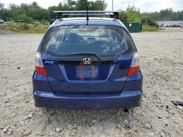 JHMGE8H38DC057532 - 2013 HONDA FIT BLUE photo 6