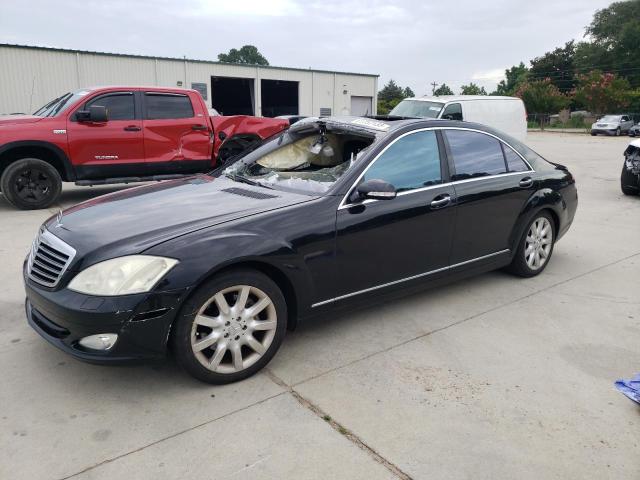 WDDNG71X57A117587 - 2007 MERCEDES-BENZ S 550 BLACK photo 1