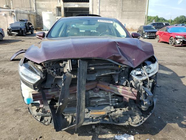 3FA6P0PU4DR258502 - 2013 FORD FUSION SE PHEV MAROON photo 5