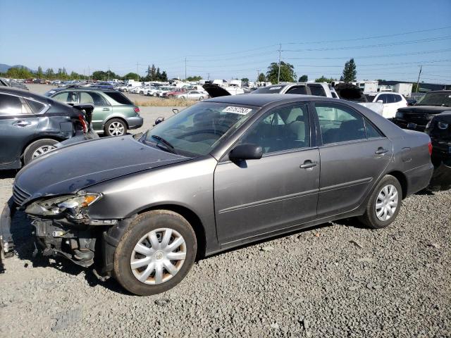 4T1BE32K15U517104 - 2005 TOYOTA CAMRY LE GRAY photo 1