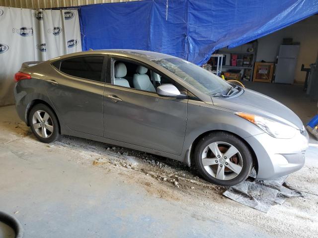 5NPDH4AEXDH281406 - 2013 HYUNDAI ELANTRA GLS GRAY photo 4