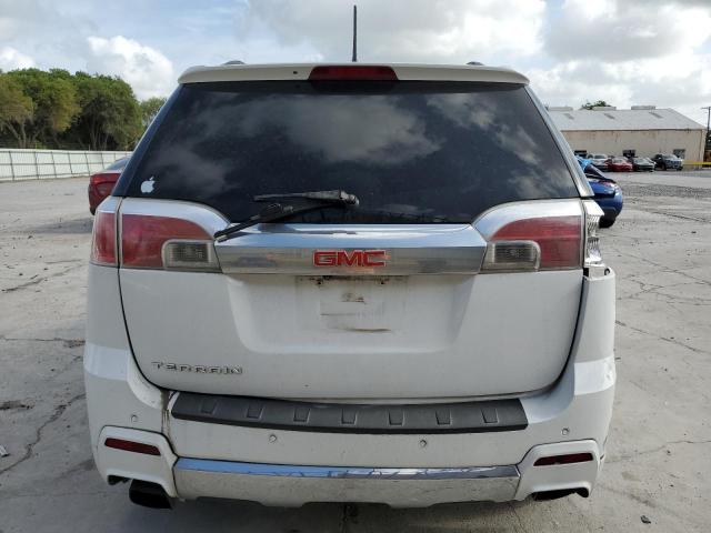 2GKFLYE30D6173294 - 2013 GMC TERRAIN DENALI WHITE photo 6