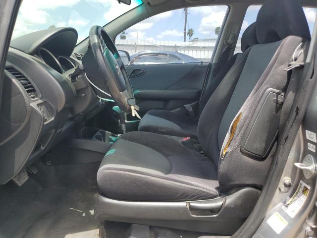 JHMGD386X7S020492 - 2007 HONDA FIT S ვერცხლისფერი ფოტო 7